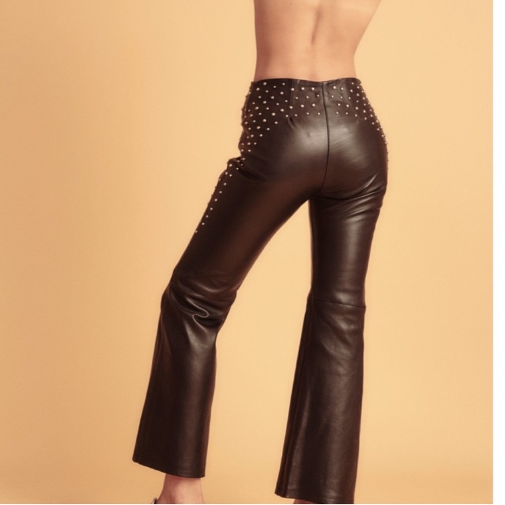 Understated Leather Raise Hell Studded Leather Pa… - image 4
